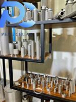 Tube en fil métallique soudé en spirale en acier inoxydable, maillage poreux, fil sinterisé, filtre à liquide, écran perforé pour sablage