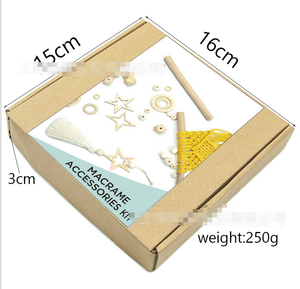 100% algodón <span class=keywords><strong>tapiz</strong></span> de mano tejido de algodón cordón macramé <span class=keywords><strong>diy</strong></span> set - Product Image 5