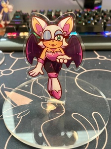 Standees en acrylique inspirés du jeu <span class=keywords><strong>vidéo</strong></span> Sonic the Hedgehog, OEM ODM - Product Image 5