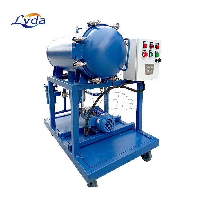 New coalescence dehydration hydraulic oil cleaning filtration equipment