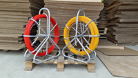 Tige flexible en PRV pour conduit, serpentin de tirage de câble en fibre de verre pour le tirage de câbles dans les conduits