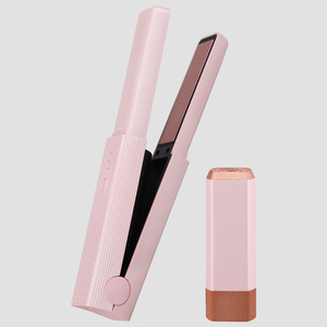 เครื่องหนีบผมมินิแบบไร้สายจากเกาหลี พร้อมแผ่นหนีบผมลอน - Product Image 4