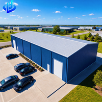 Bâtiment d'entrepôt préfabriqué en acier moderne de haute qualité pour atelier et stockage