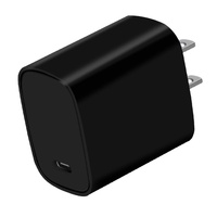 Chargeur mural rapide OEM 20W Type-C avec sortie PC3.0 5V/3A pour téléphones portables, appareils intelligents et écouteurs