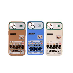 Bingo Personalized Cartoon Chat Box Puppy Shockproof Tpu Phone Protective Case for iPhone 15 Pro 14 Plus 13 Pro Max 12 11 Xs