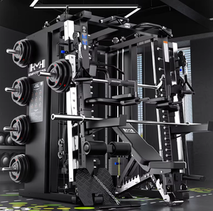 Tusks Tusks Tk28-em938e Bibo Appareil de fitness multifonctionnel commercial et domestique, Cadre d'entraînement complet, Machine Smith - Product Image 2