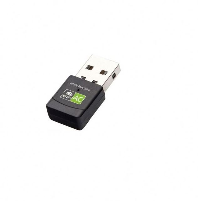 USB WIFI Adapter WIFI Dongle AC600Mbps Free Driver High Speed USB Wireless Adaptor for Desktop Laptop AC600 in stock