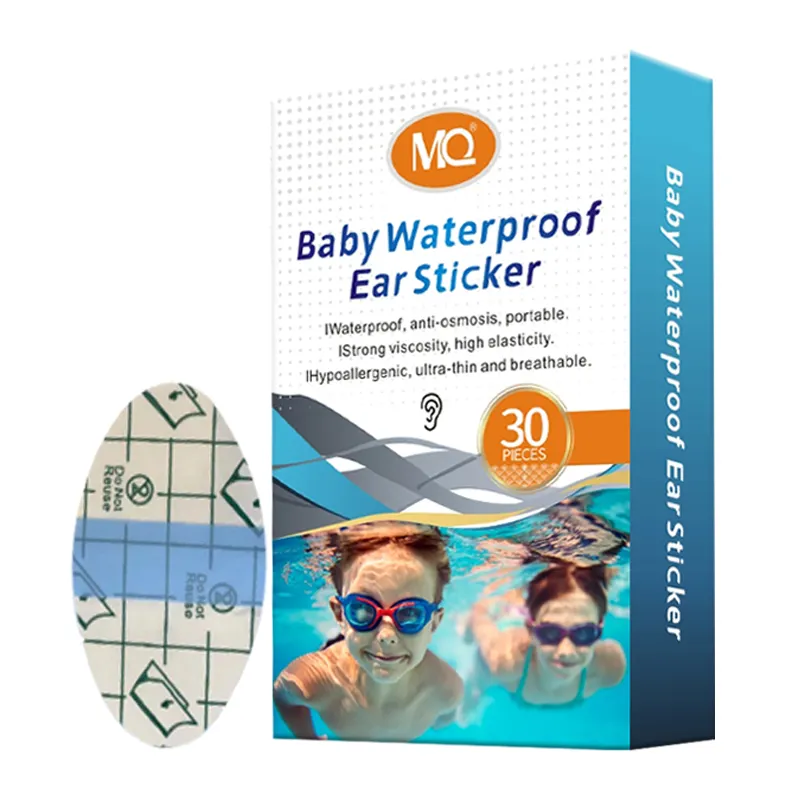 Health Care Breathable and comfortable portable baby 30pcs/box waterproof tape for swimming ears