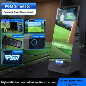 PGM chuyên nghiệp trong nhà/ngoài trời mô phỏng Golf với màn hình tác động khởi động màn hình đào tạo bao vây hệ thống Kit nhà 3D ảo - Product Image 6