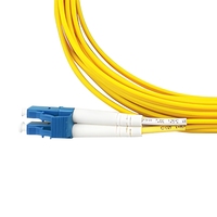 Kabel Patch LC-LC, Kabel Patch Fiber Optik LC ke LC UPC Simplex Duplex Single Mode Multimode SC FC ST APC Jumper Optik untuk FTTH
