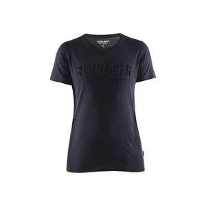 BLAKLADER - 343110428600L T-shirt femme 3D Bleu marine foncé-EAN 7330509770771 TRAVAIL T-SHIRTS ET POLO - Product Image 1