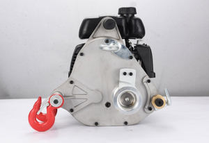 Hafif dış mekan kullanımı küçük taşınabilir benzinli benzinli motor tahrikli irgat irgat tel halat vinç - Product Image 4