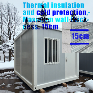 20 piedi di cabina di casa modulare rimovibile  di emergenza di salvataggio <span class=keywords><strong>Mobile</strong></span> per la casa del contenitore vivente - Product Image 5