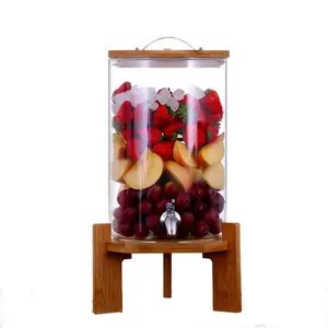 Cuisine <span class=keywords><strong>vide</strong></span> 4.5kg 7.5kg borosilicate un gallon l vin et bière verre baril - Product Image 1