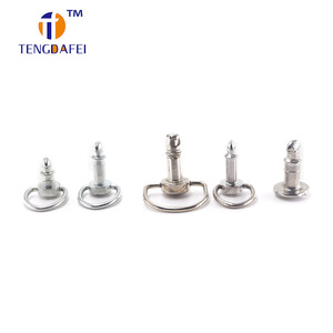Boucles de verrouillage rapides Tengdafei à tête ronde TF3427 avec anneau de poignée et œillets, verrouillage par pression à 1/4 de tour - Product Image 1