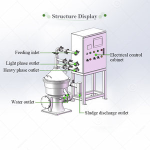 הודי קטן חמאה חלב קרם קרם skimmer צנטריפוגלי מבדיל 140 200 5000 ליטר לשעה - Product Image 5