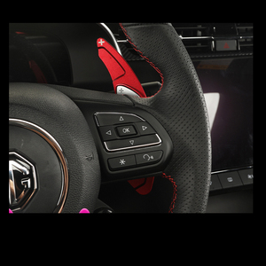 ชุดแต่งพวงมาลัยรถยนต์สำหรับ <span class=keywords><strong>MG</strong></span> 6 GT RX5 RX8 HS <span class=keywords><strong>ZS</strong></span> 4 7 GT ชุดรถยนต์คาร์บอนไฟเบอร์ชุดแต่งใบพัด5 ZX - Product Image 3