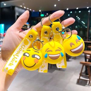 Face Keyring Emoji Valentine's Day Happy Face Keychain, Trendy