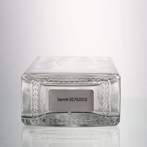 Cuadrado 500ml vacío licor de vino whisky chicle <span class=keywords><strong>Ginebra</strong></span> licor de botella de vidrio de vodka - Product Image 5