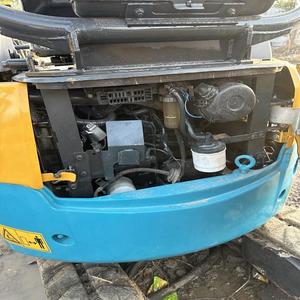 Mini-excavatrice U15 de 1,5 tonne, compacte, sur chenilles, avec godet de terrassement, pour travaux de construction et utilisation agricole, en bon état - Product Image 6