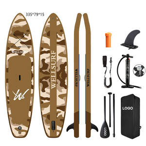 Planche de SUP gonflable personnalisée en usine, 11' 335cm, nouveau design, pour sports nautiques - Product Image 2