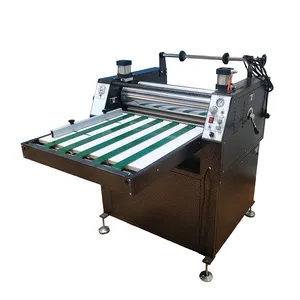 Máquina de laminación de película de pasta de placa de aluminio neumática automática