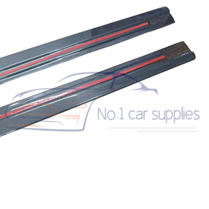 Jupes latérales en fibre de carbone KB Style <span class=keywords><strong>A6</strong></span> C8 <span class=keywords><strong>Allroad</strong></span> pour <span class=keywords><strong>A6</strong></span> 2019-<span class=keywords><strong>2022</strong></span> - Product Image 3