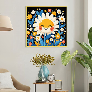 Dipinto Digitale Girasole Fai da Te 2026 Nuovo Stile - Set di Pittura Acrilica per Bambini con Disegni da Colorare per il Relax - Product Image 3
