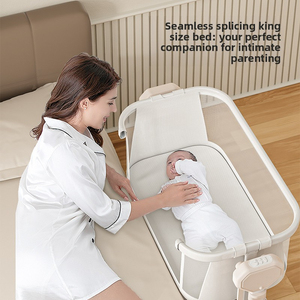 Multifunctional Smart Electric Modern Baby <b>Swing</b> Cradle Auto Soothing Adjustable Bassinet Rocking Bed Metal <b>Frame</b> for Newborns - Product Image 4