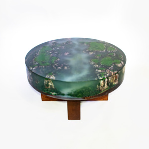 Handmade Nhựa Thủ Công Thực Khối Thực Nhà Máy Nhựa Bảng Đồ Nội Thất Nhựa Epoxy Nhựa Bàn Ăn Vòng Cà Phê Nhựa Bàn Ăn - Product Image 3