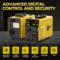 Mesin Las MIG Inverter Portabel Haxiaoer dengan IGBT 4-in-1 Multifungsi Gas CO2 Fase Tunggal Garansi 2 Tahun Bersertifikasi CE