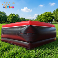 Colchoneta Inflable de Aterrizaje Winsun Sport para Niños y Adultos, Color/Logotipo Personalizado, Material de PVC, Certificación CE, Resistente al Fuego
