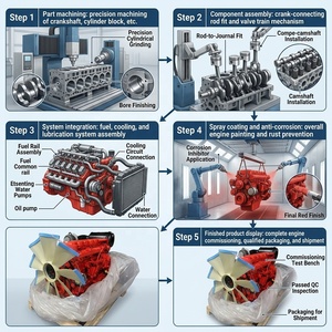 Nouveau moteur DC16, moteur 093A Turbo, ensemble diesel complet 16,4 L <span class=keywords><strong>V8</strong></span> DC09 DC13 pour camion <span class=keywords><strong>Scania</strong></span> R/<span class=keywords><strong>S</strong></span>, pièces de tracteur lourd - Product Image 6