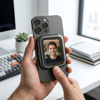 Moniteur miroir universel pour caméra arrière de téléphone pour diffusion en direct, écran miroir portable HD pour vlog avec télécommande