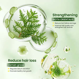 120 जी हर्बल ग्रीन usman साबुन विरोधी बालों का झड़ना प्राकृतिक घास का उपयोग करने वाले साबुन बाल तेल नियंत्रण डैंड्रफ हटाने शैम्पू - Product Image 4
