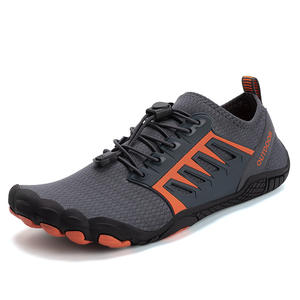 Xinzirain unisexe marche en plein air décontracté randonnée chaussures de montagne respirant creux maille tissu élastique dentelle orteil anti-glissant - Product Image 3