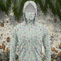 Nieuw ontwerp UPF 50 zon UV-bescherming ademende plus size lichtgewicht lange mouw camouflage jongens vissershoodie performance shirts