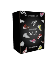 Boîte d'emballage de chaussures recyclable avec dorure à chaud pour chaussettes et fourrures, en carton ondulé, design personnalisé