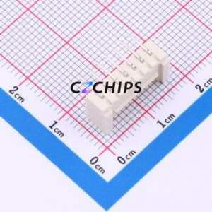 WAFER-HY2.0-7PWZ-Y62 Wire-to-Board Pin Header Bent Lead Through Hole,P=2mm Connector 1x7P 2mm Right Angle Insert HY - Product Image 2