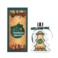 Diffuseur de parfum créatif pour Noël, sans flamme, en forme de sapin, coffret cadeau, décoration d'ambiance de Noël pour la maison, diffuseur à bâtonnets pour un air frais