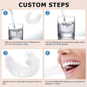 Protector Bucal Ajustable para Dormir, Dispositivo Anti-Ronquidos, Personalizable, para Reducir los Ronquidos y el Bruxismo - Product Image 2