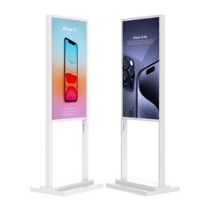55 inch LCD Máy nghe nhạc quảng cáo kiosk Cube dọc Totem siêu mỏng công nghệ cao Cửa hàng cảm ứng kỹ thuật số biển màn hình quảng cáo - Product Image 1