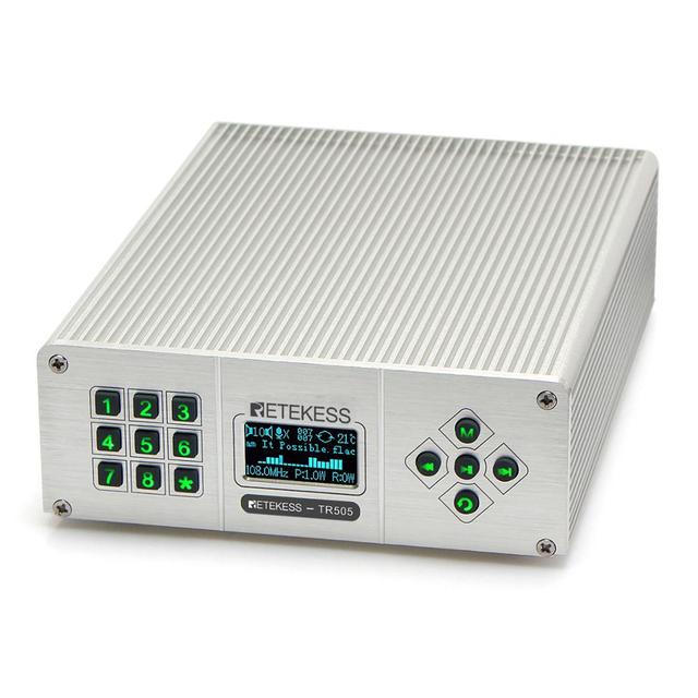 25W Wireless Mini Radio Stereo Station FM Audio Transmitter Lossless Music Broadcast Power  Antenna Retekess TR505