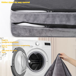 Cama Ortopédica Jumbo para Perros, para Razas Grandes y Extra Grandes, Funda Extraíble y Lavable, Rectangular Sólida, <span class=keywords><strong>de</strong></span> Polialgodón Cálido para Invierno - Product Image 4