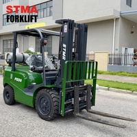 Montacargas STMA de 3 Toneladas (3t) / 6600 Libras, Doble Combustible (GLP/Gasolina), con Certificados EPA en EE. UU.
