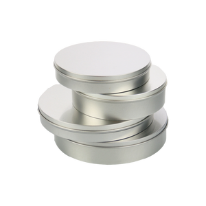 Thiết Kế Mới Vòng Tin Đồ Trang Sức Bạc Hà Kẹo Container Tin Hộp Quà Tặng Bao Bì Lớn Kim Loại Tinplate Lọ Phẳng Bìa Hộp Sắt Trong Kho - Product Image 1