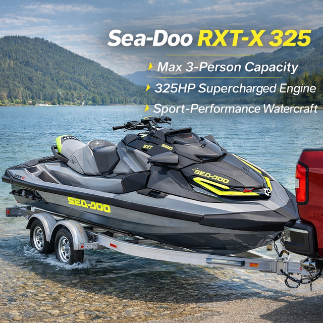 BRP Sea-Doo RXT-X 325 Jetski Personal Watercraft 325HP Closed-Loop Cooling Marine Engine