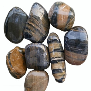 Tự nhiên sọc màu sắc cảnh quan sông sỏi đá trang trí <span class=keywords><strong>Cobble</strong></span> đá - Product Image 1