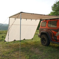 Auvent latéral de voiture imperméable rétractable pour véhicule tout-terrain, SUV, camion, camping