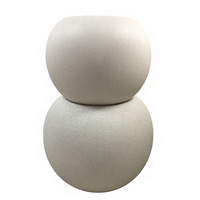 Grands pots en résine PE plastique épaisse, durable et légère, écologiques, pour jardin domestique, jardinières d'extérieur, design moderne, vente en gros
